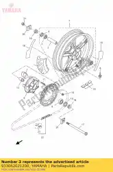 Qui puoi ordinare nessuna descrizione disponibile da Yamaha , con numero parte 933062021200: