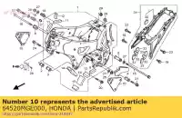 64520MGE000, Honda, rubber comp., motor hangen honda vfr dtc fd  f vfr1200fa vfr1200fda vfr1200f vfr1200fd 1200 , Nieuw