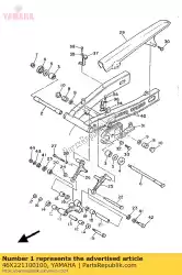 Here you can order the rear arm comp. From Yamaha, with part number 46X221100100: