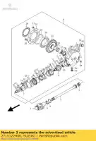 2715122H00, Suzuki, as, propeller suzuki vlr intruder c1800 r ru2 touring rt vlr1800r c1800r vlr1800 1800 , Nieuw