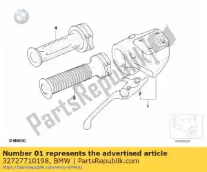 bmw 32727710198 regeleenheid, remsysteem, integrale abs - Onderkant