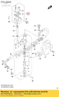 6974044E01, Suzuki, tanque traseiro suzuki  dr z 400 2000 2001 2002 2003 2004 2005 2006 2007 2008 2009 2017 2018 2019, Novo