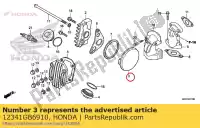 12341GB6910, Honda, ok?adka, l. po stronie g?owicy cylindrów honda  (e) england clm little cub (x) japan crf trx xr 50 70 90 1984 1997 1998 1999 2000 2003 2005 2006 2007 2008 2009 2010 2011 2012 2017 2018 2019, Nowy