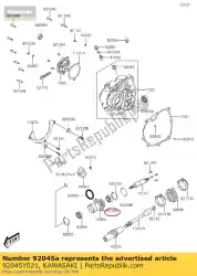 Here you can order the bearing-ball,62/28 kvf300ccf from Kawasaki, with part number 92045Y021: