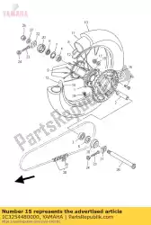 Tutaj możesz zamówić z? Batka nap? Dzana (48t) od Yamaha , z numerem części 1C3254480000: