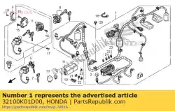 geen beschrijving beschikbaar op dit moment van Honda, met onderdeel nummer 32100K01D00, bestel je hier online: