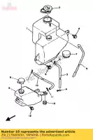 29L217660000, Yamaha, tubo, aceite yamaha rd rdf rdlc rdlcf 350, Nuevo