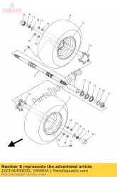 Aquí puede pedir junta tórica de Yamaha , con el número de pieza 1SCF46490000: