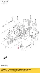 Ici, vous pouvez commander le guide, soupape auprès de Suzuki , avec le numéro de pièce 1111514D71: