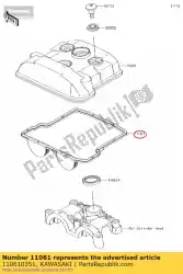 Aquí puede pedir junta, tapa de culata kx450e9f de Kawasaki , con el número de pieza 110610351: