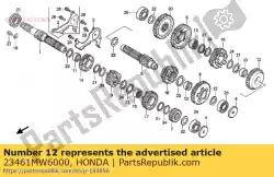 geen beschrijving beschikbaar op dit moment van Honda, met onderdeel nummer 23461MW6000, bestel je hier online: