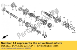 Aprilia 895569, Sto?d?mpfer af1 futura-rs réplique 125 1990-1992, OEM: Aprilia 895569