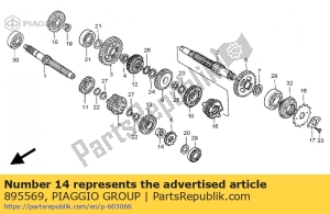 aprilia 895569 sto?d?mpfer af1 futura-rs replik 125 1990-1992 - Unterseite