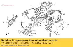 geen beschrijving beschikbaar op dit moment van Honda, met onderdeel nummer 32501MM5000, bestel je hier online:
