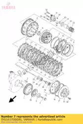 Tutaj możesz zamówić zespó? Sprz? G? A sprz? G? A od Yamaha , z numerem części 5YU163700000: