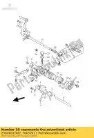 2560001D02, Suzuki, levier assy, ??gear suzuki gs  e u fh eu f fu h fm hu gs500eu gs500eeu gs500e gs500h gs500 gs500ef 500 , Nouveau