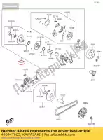 49094Y003, Kawasaki, convertisseur-assy kvf300cc kawasaki  brute force kvf 300 2012 2013 2015 2016 2017 2018 2020 2021, Nouveau