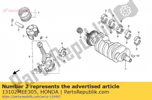 Honda 13102MEE305 t?ok (0,25) - Dół