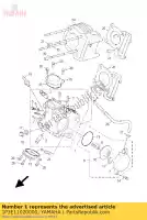 1P3E11020000, Yamaha, cilinderkop assy yamaha xc 125 2005 2006, Nieuw