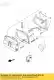 Plaque, lampe frontale Suzuki 3519536C20