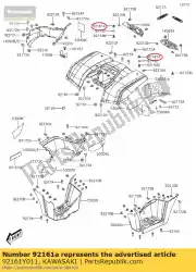 Ici, vous pouvez commander le amortisseur auprès de Kawasaki , avec le numéro de pièce 92161Y011: