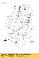 5110337FC0, Suzuki, demper assy, ??r suzuki rm 250 2007 2008, Nieuw