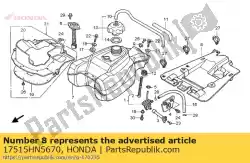Tutaj możesz zamówić brak opisu w tej chwili od Honda , z numerem części 17515HN5670: