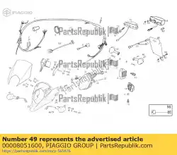 Tutaj możesz zamówić ? Ruba 5m80x16 od Piaggio Group , z numerem części 00008051600: