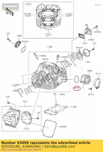 Kawasaki 920550186 ring-o, 42x1,9 - Dół