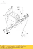 3381035F00, Suzuki, filo, motorino di avviamento suzuki gsx r 600 750 2000 2001 2002 2003, Nuovo