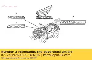 Honda 87124HN7A00ZA mark (4x4) * typ1 * - Dół