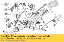 Aqui você pode pedir o nenhuma descrição disponível no momento em Honda , com o número da peça 30700GFM891: