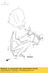 Ici, vous pouvez commander le coussin, soutien-gorge hsg auprès de Suzuki , avec le numéro de pièce 5182748H00: