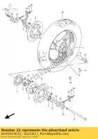 6141019C01, Suzuki, Adjuster,chain suzuki gsx 600 1988, New