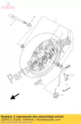 Here you can order the spacer, bearing from Yamaha, with part number 1B9F51171000: