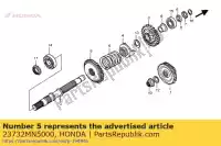 23732MN5000, Honda, resorte, amortiguador final honda gl 1500 1988 1989 1990 1991 1992 1993 1994 1995 1996 1997 1998 1999 2000 2001 2002, Nuevo