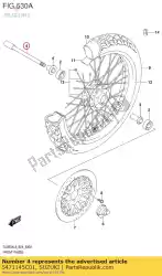 Qui puoi ordinare assale anteriore da Suzuki , con numero parte 5471145C01: