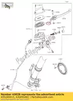 430280015, Kawasaki, diafragma kle650a9f kawasaki  er-6f er-6n kle klz vulcan z 650 800 900 1000 2009 2010 2011 2012 2013 2014 2015 2016 2017 2018 2019 2020 2021, Novo