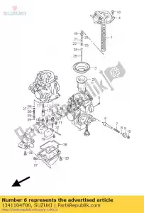 suzuki 1341104F00 piston assy - La partie au fond