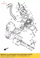 1RK113100000, Yamaha, cylinder yamaha tz tzs 250, New
