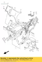 411013882222U, Suzuki, frame comp, j2p suzuki vs 1400 1998 1999 2000 2001, Nouveau