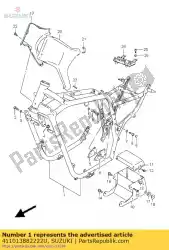 Tutaj możesz zamówić kompozycja ramek, j2p od Suzuki , z numerem części 411013882222U:
