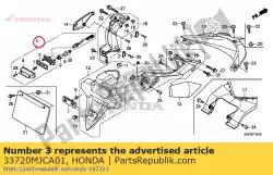 Ici, vous pouvez commander le aucune description disponible pour le moment auprès de Honda , avec le numéro de pièce 33720MJCA01:
