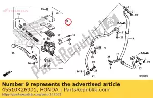 Honda 45510K26901 cilindro subconjunto., fr. si - Lado inferior