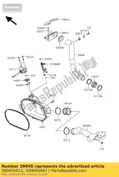 Aquí puede pedir duct-assy, ?? Snorkel, en de Kawasaki , con el número de pieza 390450012: