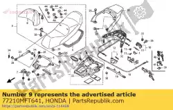 Ici, vous pouvez commander le dossier assy. Auprès de Honda , avec le numéro de pièce 77210MFT641: