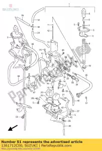 suzuki 1361712C00 e anello, acceleratore - Il fondo