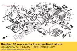 Aqui você pode pedir o suspensão, retransmissão de piscadela em Honda , com o número da peça 38306ME9772: