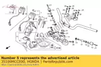 35100MCCE00, Honda, interruptor de montaje, combinación y bloqueo honda cb 900 1100 1300 2000 2001 2002 2003, Nuevo