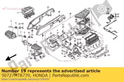 Aqui você pode pedir o nenhuma descrição disponível no momento em Honda , com o número da peça 50727MT8770: